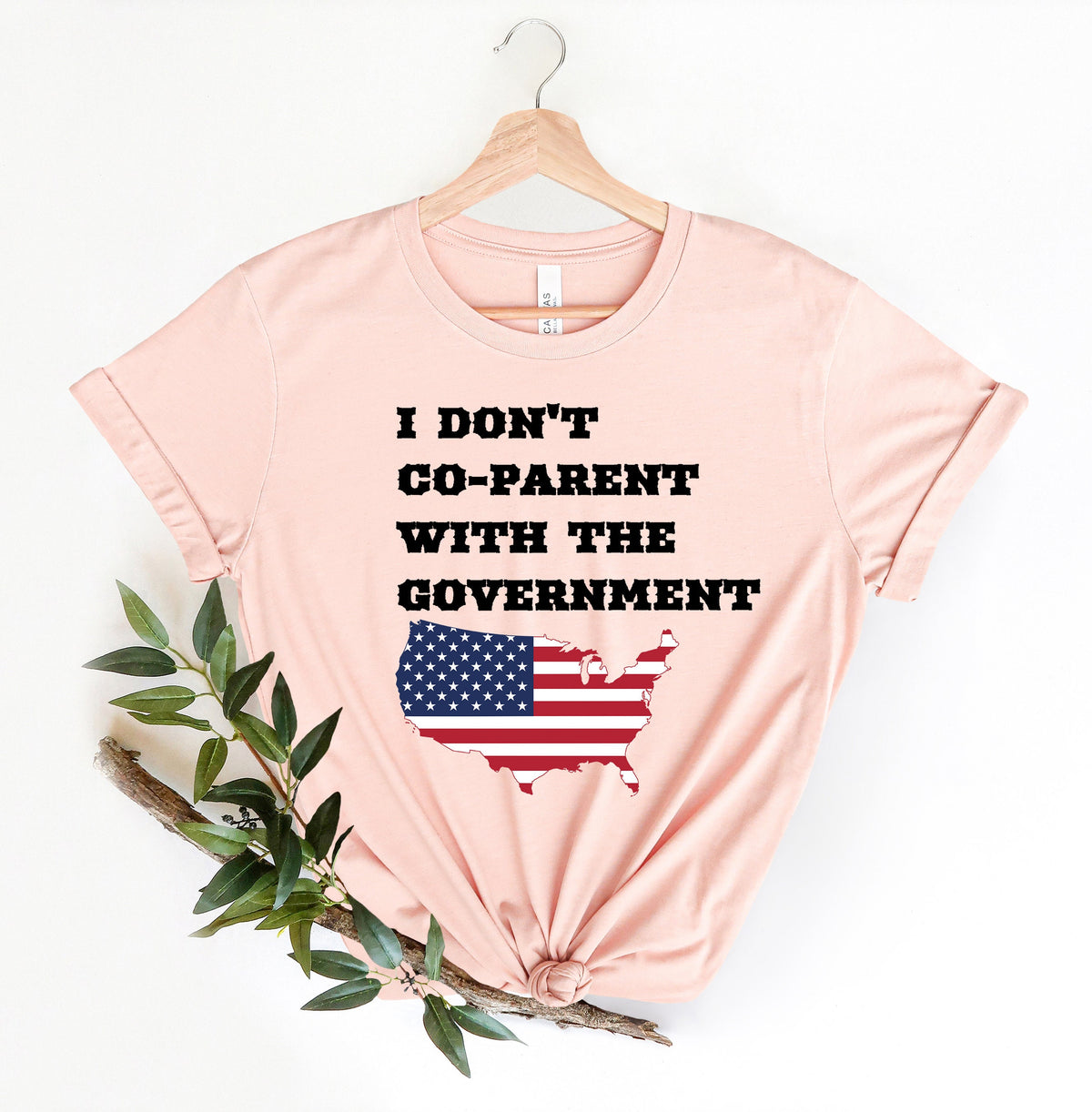 I Don't Co-Parent with the Government T-Shirt
