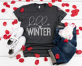 Hello Winter Shirt: Cotton Winter Holiday Tee