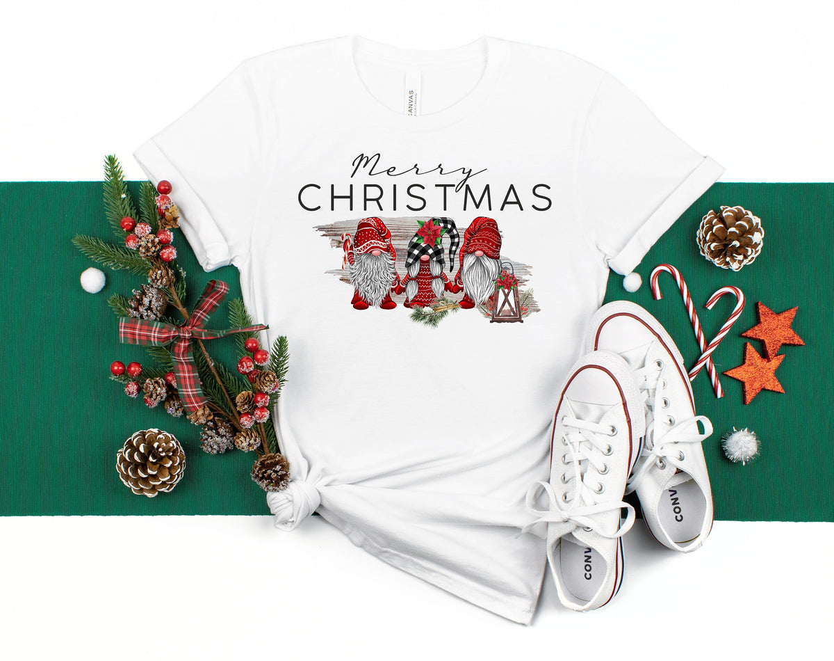 Christmas Gnomes Shirt: Family Matching Pajama Tee