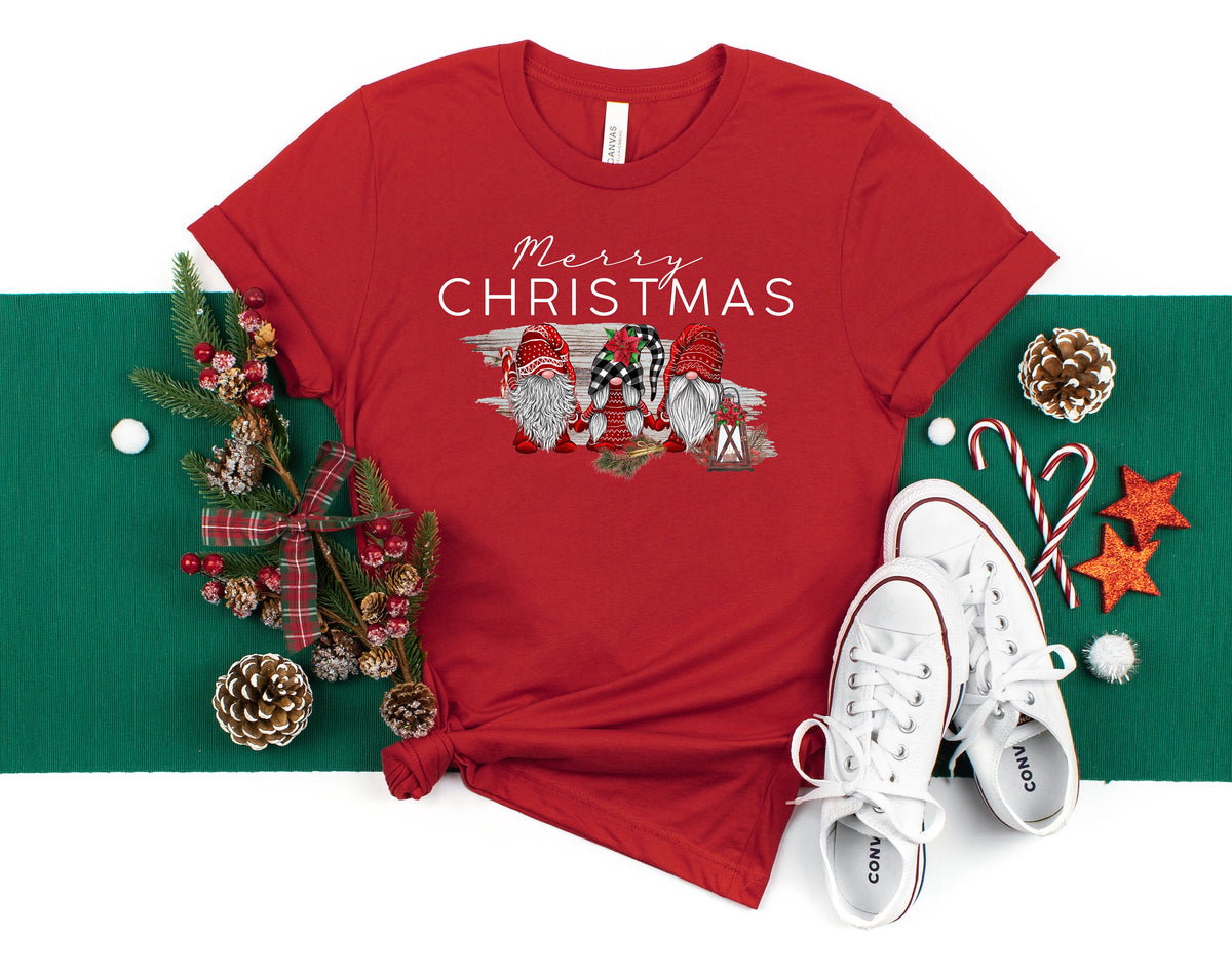 Christmas Gnomes Shirt: Family Matching Pajama Tee