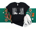 Winter Scene Shirt: Deer, Trees, Stars - Holiday Tee