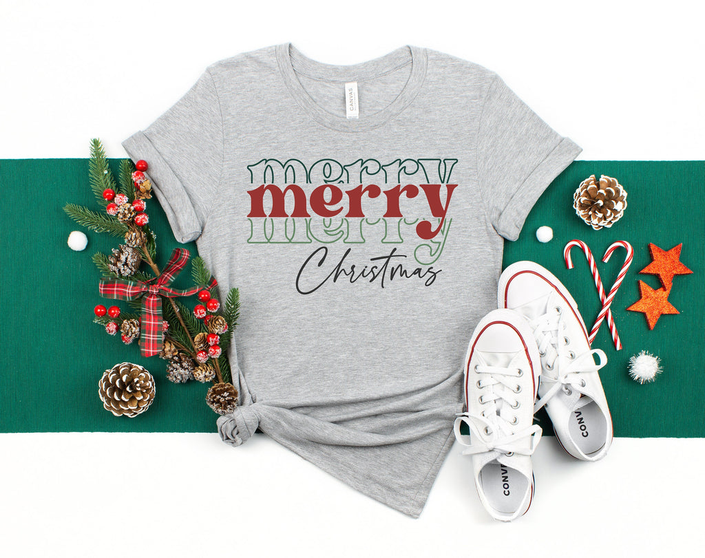 Merry Christmas Shirt: Holiday Matching Tee