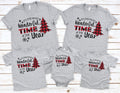 Matching Family Christmas Shirts: Buffalo Plaid Holiday Tree Graphic Tee
