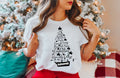 Names of Jesus Christmas Tree Shirt: Holiday Cotton Tee