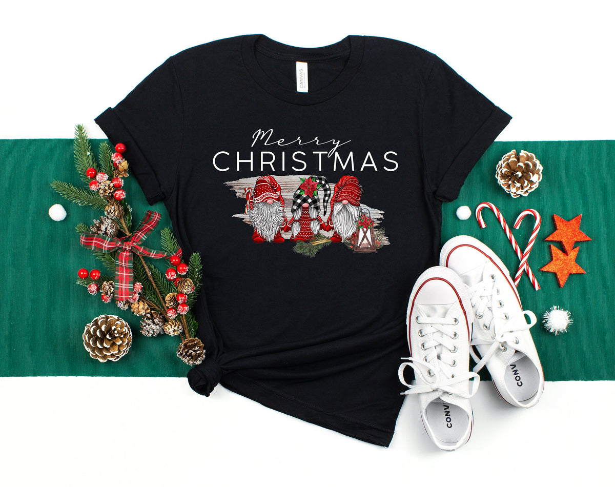 Christmas Gnomes Shirt: Family Matching Pajama Tee