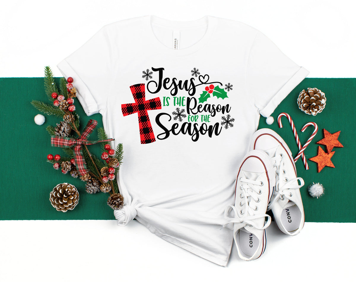 Jesus Is The Reason For The Season Shirt: Christmas Family Matching
