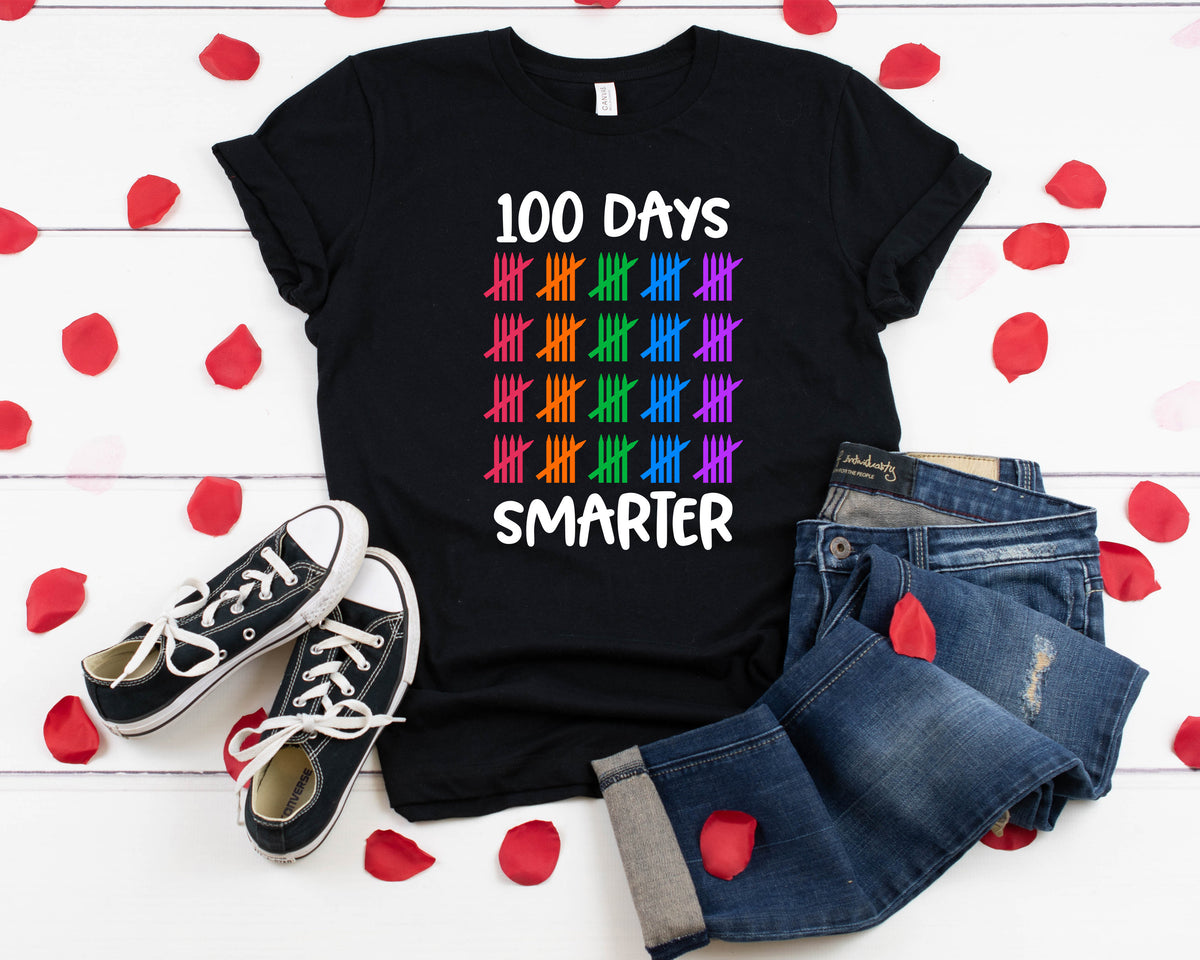 100 Days Smarter Shirt - Back To School Tee