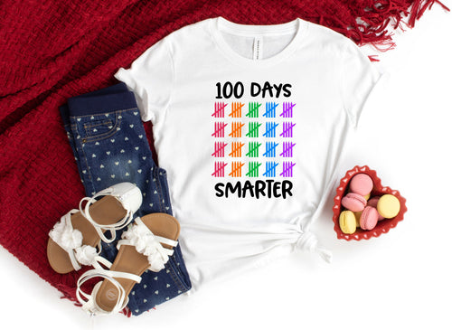 100 Days Smarter Shirt - Back To School Tee