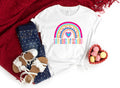 100 Days of School Shirt: Rainbow Teacher Shirt