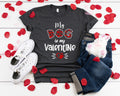 Dog Valentine Shirt, Cute Valentine Tee, Valentines Day Gift