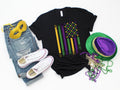 Mardi Gras American Flag Shirt: New Orleans Tee