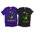 Mardi Gras Alligator Shirt: New Orleans Tee, NOLA Kids Shirt