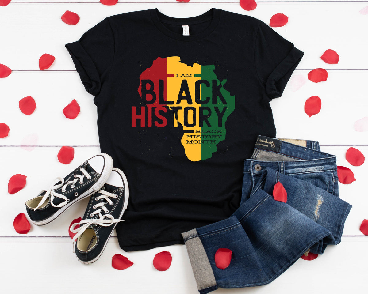 Black History Month Shirt: Black Women, BLM, Strong Tee