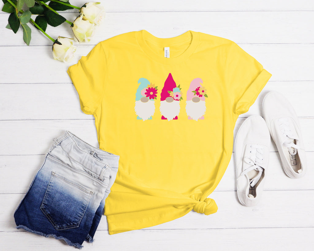 Easter Gnome Graphic Tee - Spring Holiday Shirt
