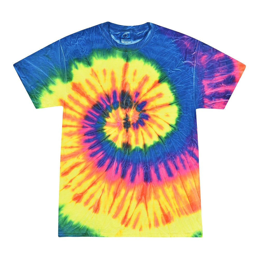 Handmade Tie Dye Cotton T-Shirt: Unisex Classic Fit