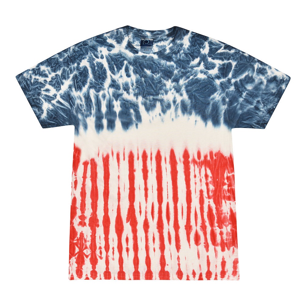 Handmade Tie Dye Cotton T-Shirt: Unisex Adult & Youth Sizes