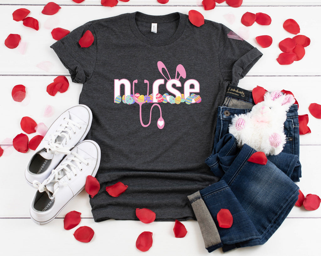 Nurse Easter Bunny Shirt: Easter Day Gift
