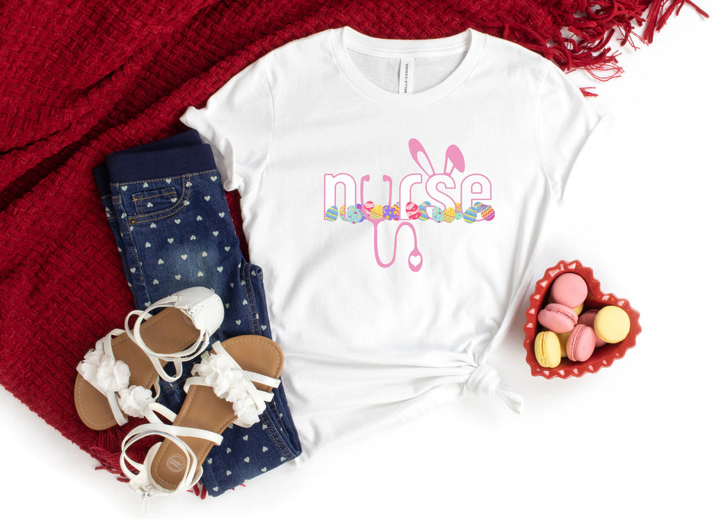 Nurse Easter Bunny Shirt: Easter Day Gift