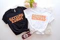 Bachelorette Party Shirts: Getting Hitched & Rowdy Bride Group Tees