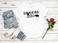 Go Hiking Bear Kills You T-Shirt: Mountain Adventure Shirt
