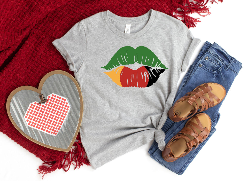 Juneteenth Shirt: Afro Lips, Black History & Culture Tee