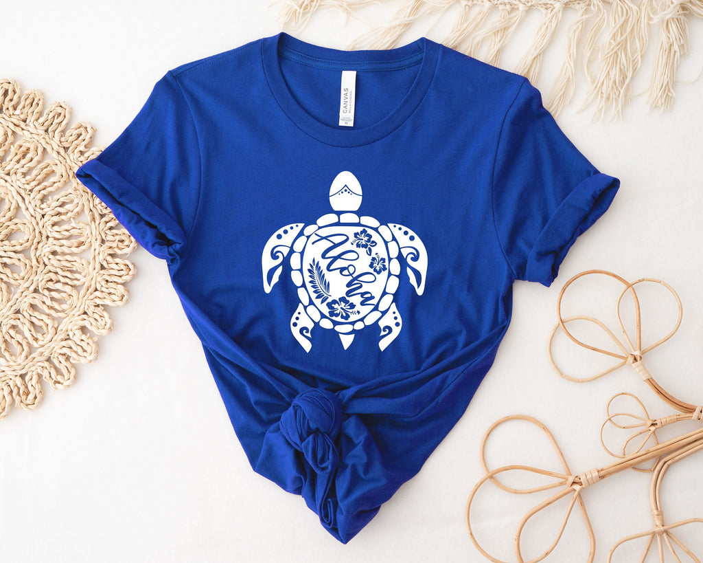 Aloha Turtle Shirt: Hawaiian Summer Beach Tee