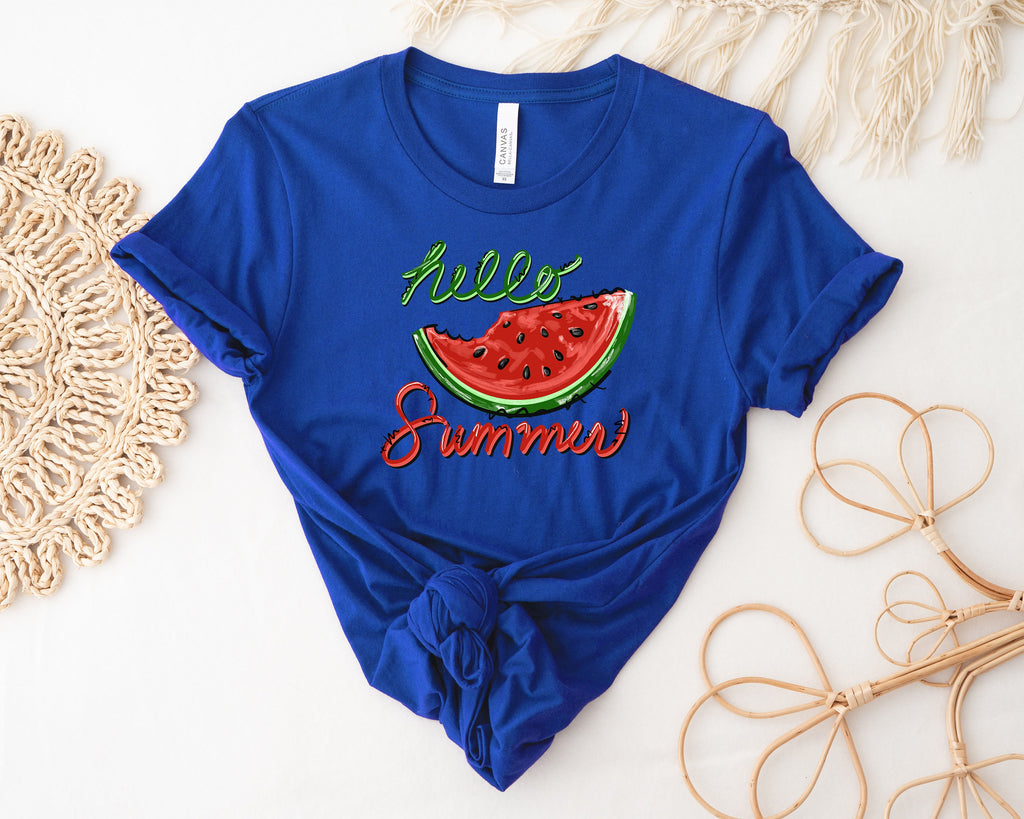 Watermelon Summer T-Shirt: Beach Life Tee
