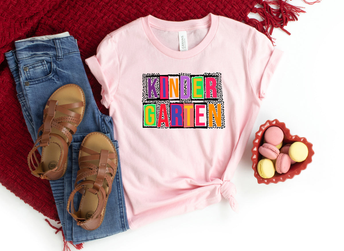 Hello Kindergarten Shirt: Teacher Appreciation Tee