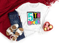 5th Grade Teacher Shirt: Teach Love Inspire, Back To School Tee