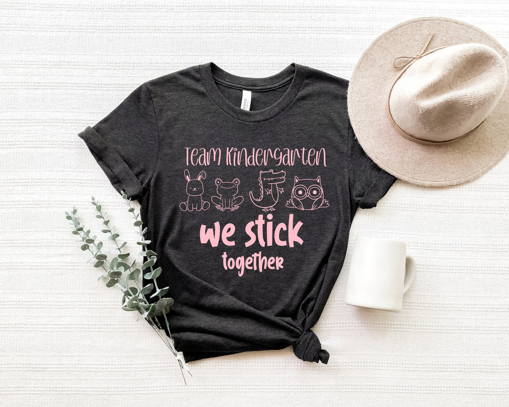 Kindergarten Team Shirt: Teacher Squad Tee