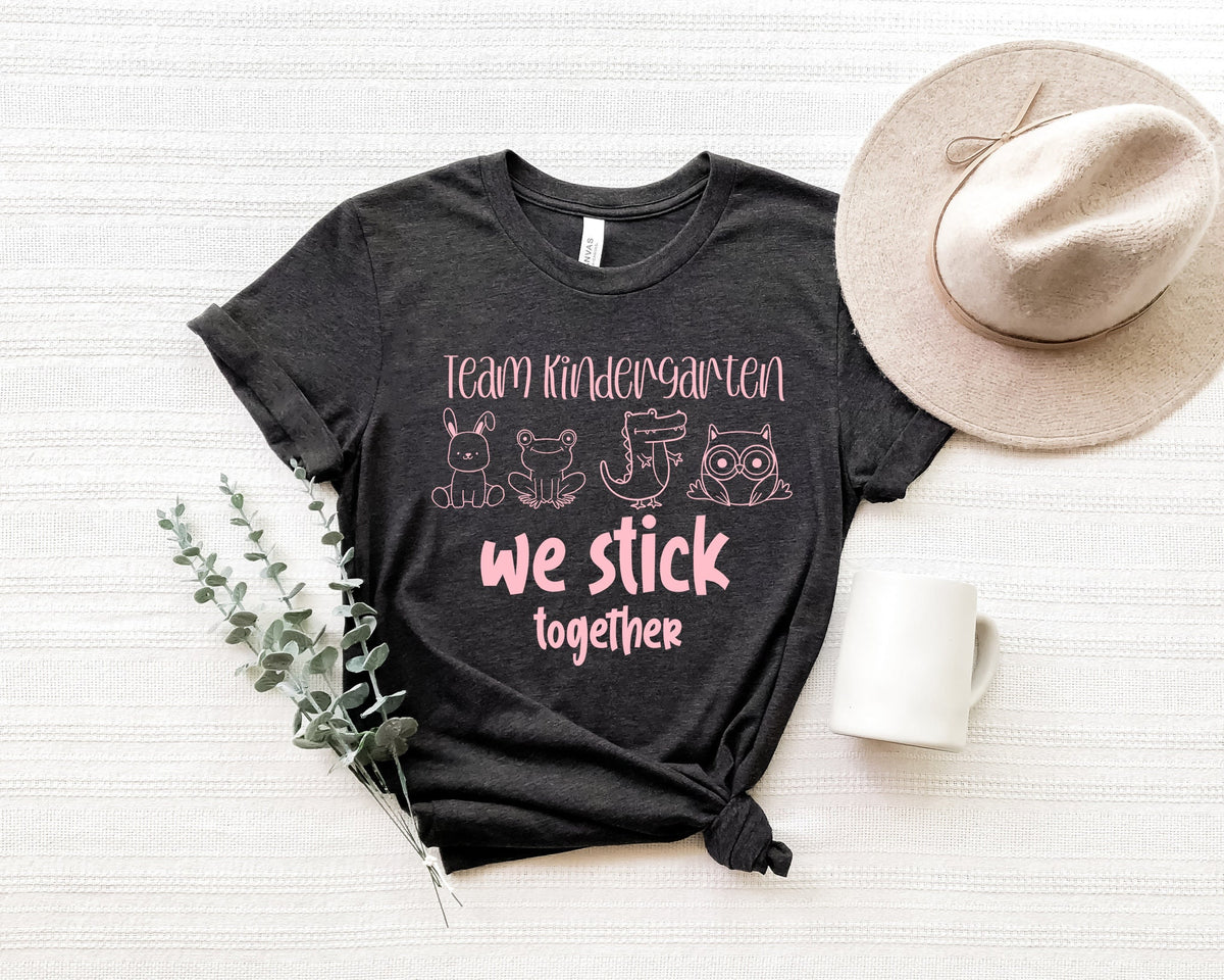 Kindergarten Team Shirt: Teacher Squad Tee