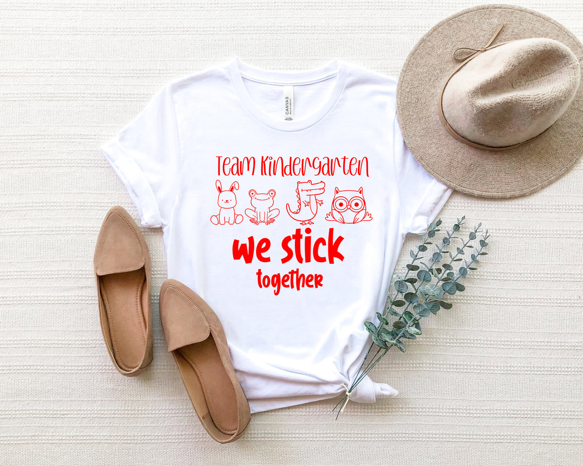Kindergarten Team Shirt: Teacher Squad Tee