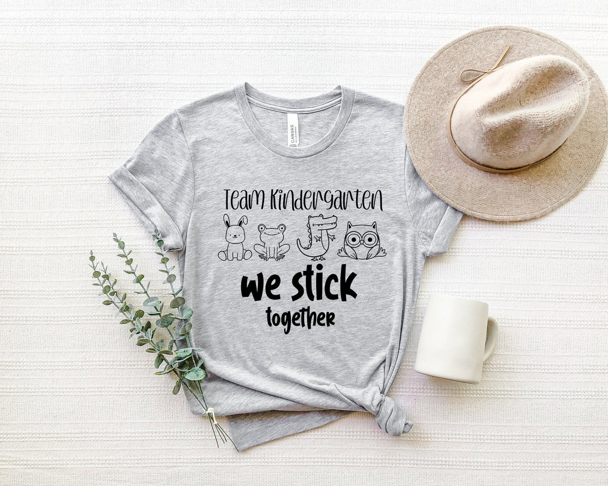 Kindergarten Team Shirt: Teacher Squad Tee