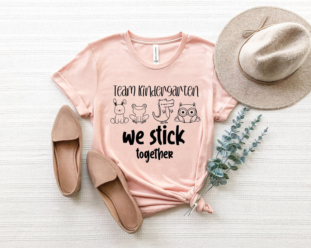 Kindergarten Team Shirt: Teacher Squad Tee