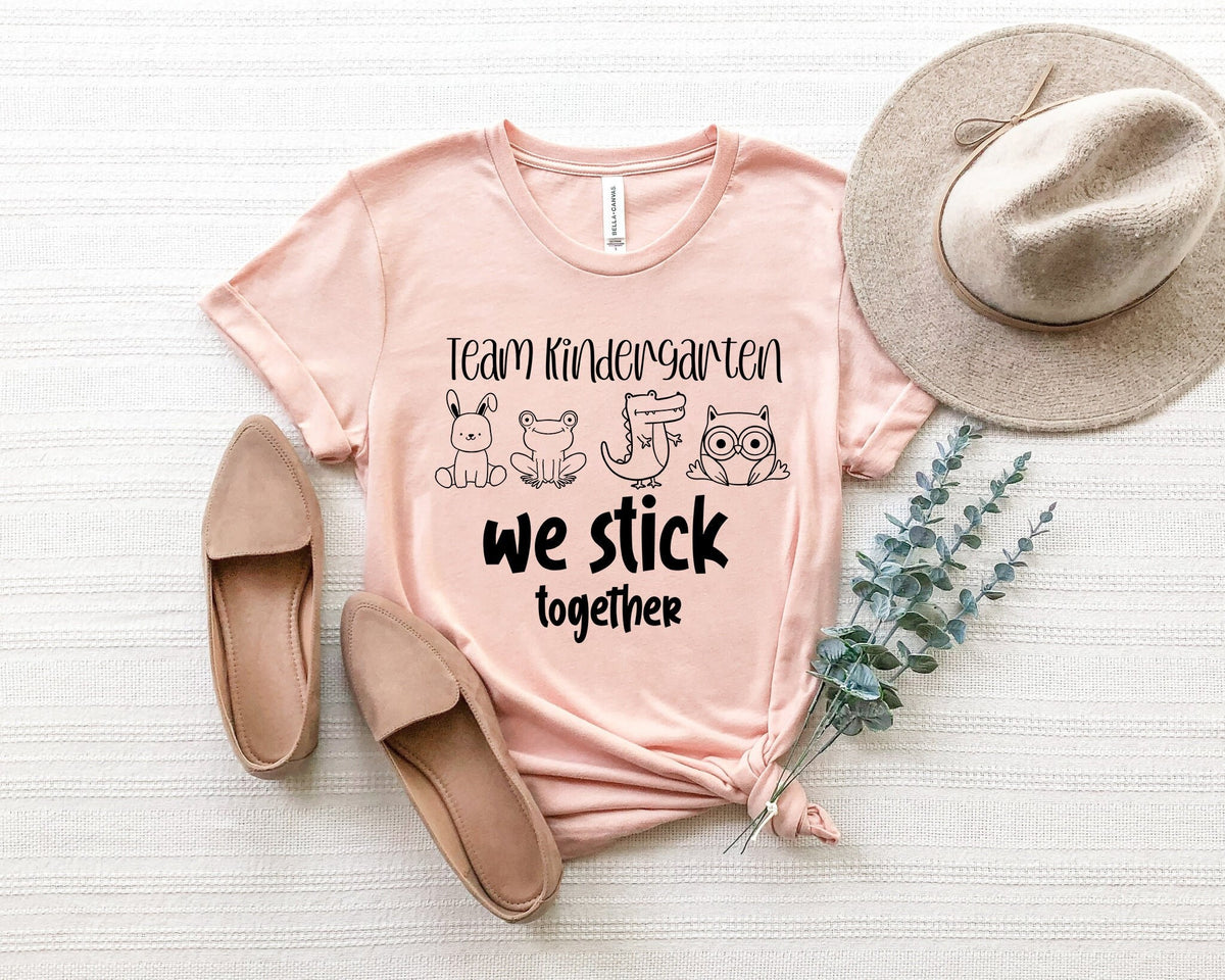 Kindergarten Team Shirt: Teacher Squad Tee