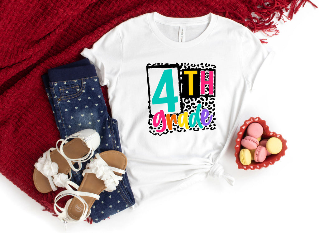 Hello 4th Grade Shirt: Teacher Appreciation Tee