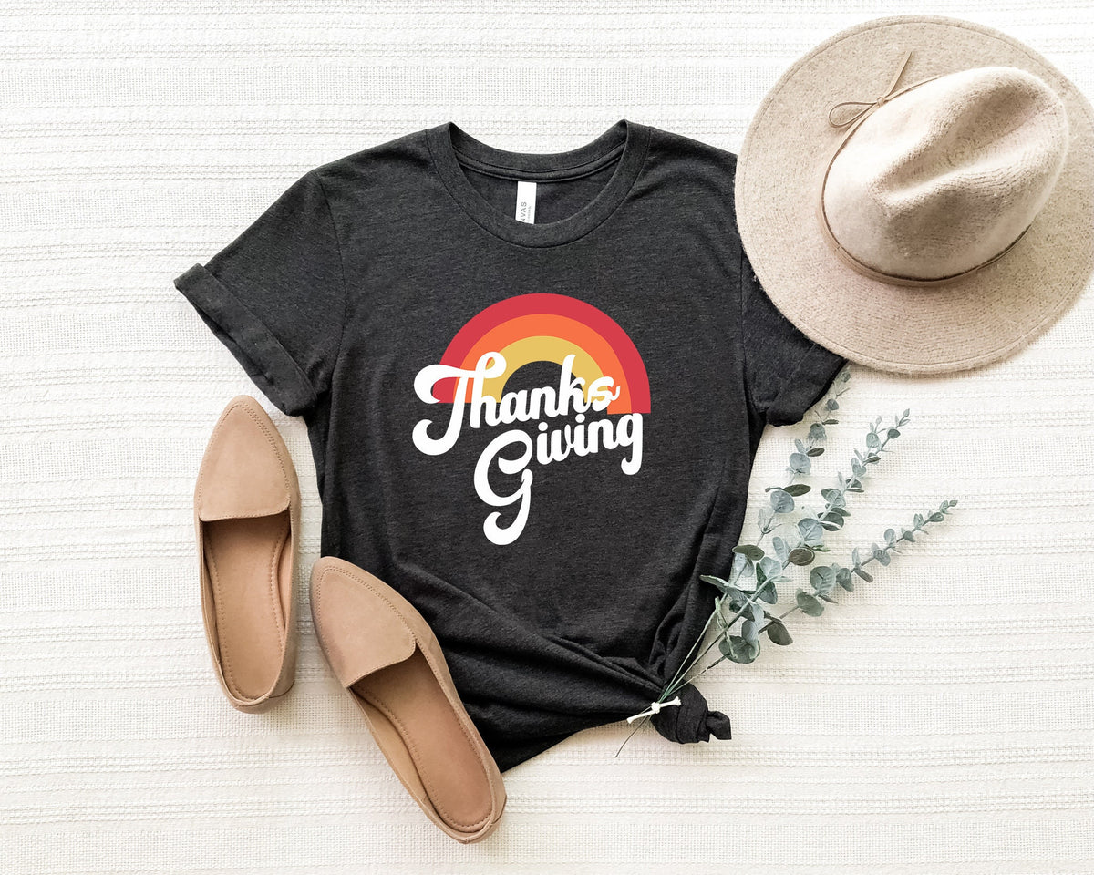 Retro Thanksgiving Shirt: Family Vacation Dinner Tee