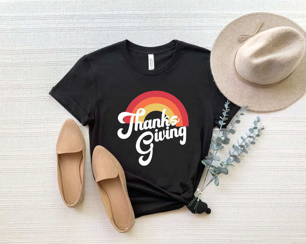 Retro Thanksgiving Shirt: Family Vacation Dinner Tee