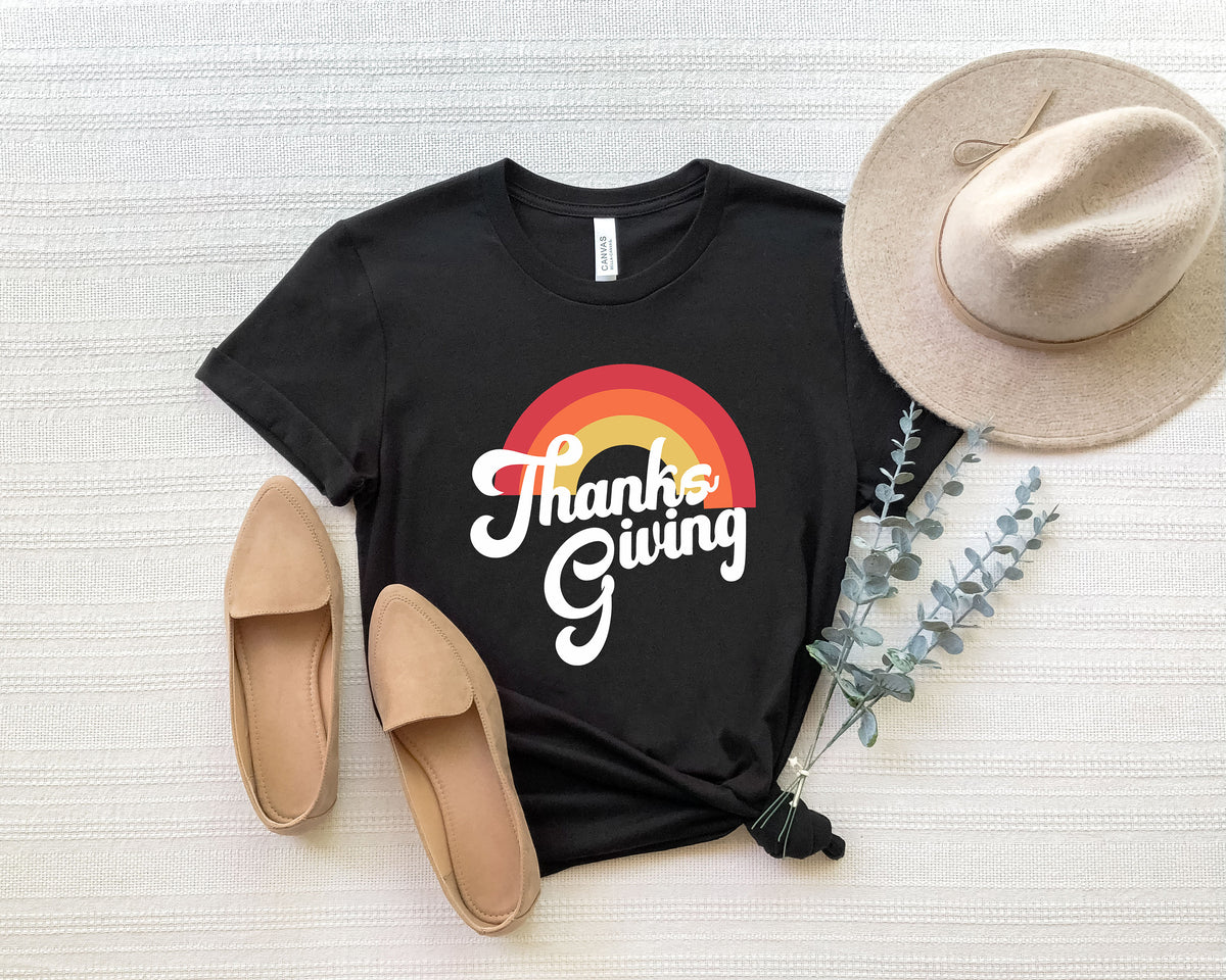 Retro Thanksgiving Shirt: Family Vacation Dinner Tee