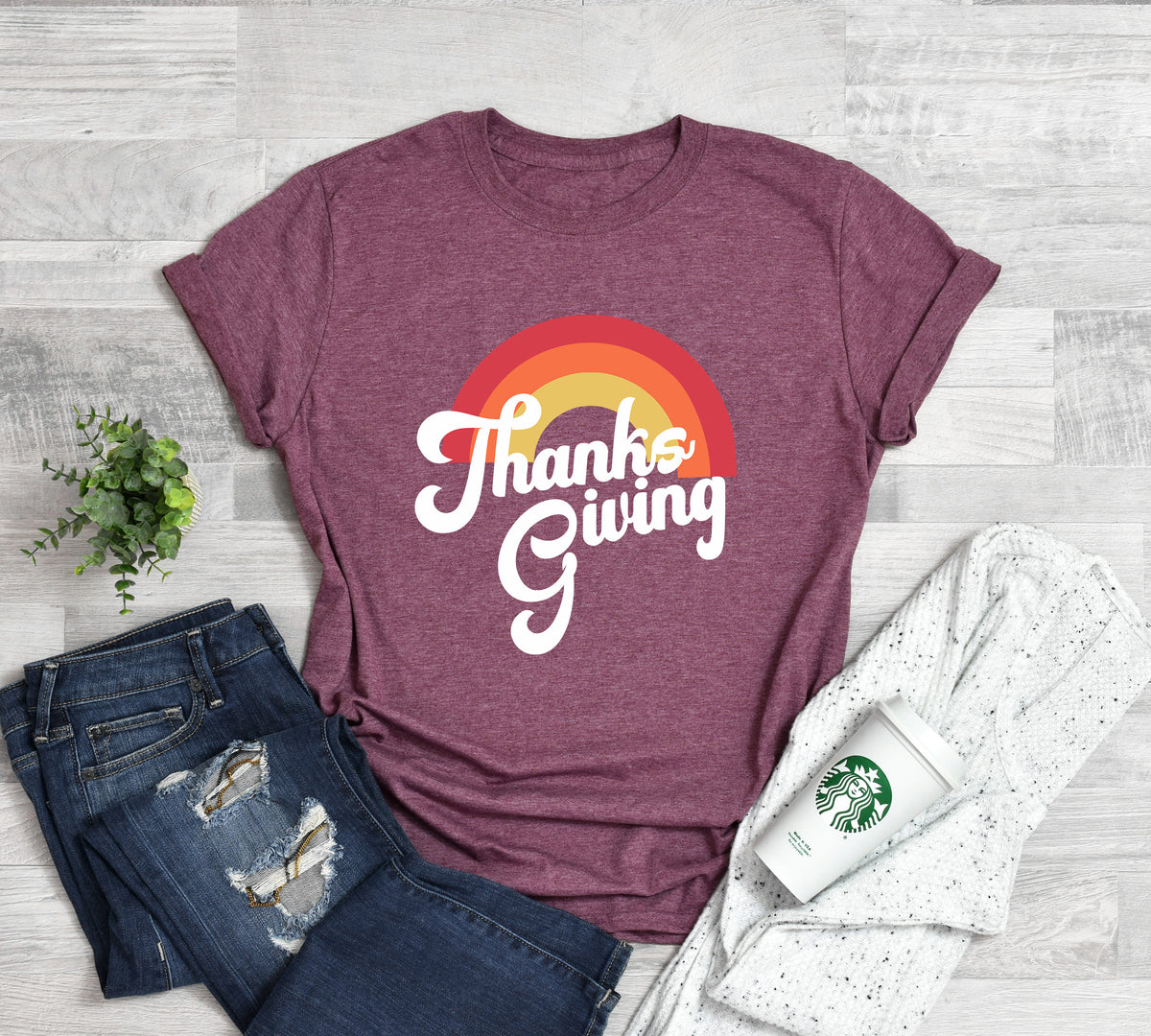 Retro Thanksgiving Shirt: Family Vacation Dinner Tee