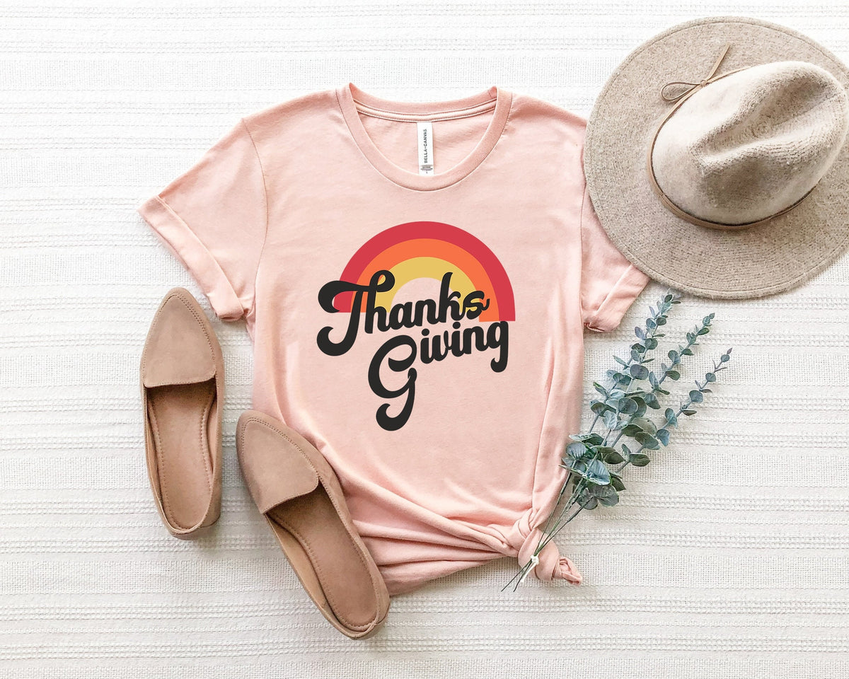 Retro Thanksgiving Shirt: Family Vacation Dinner Tee