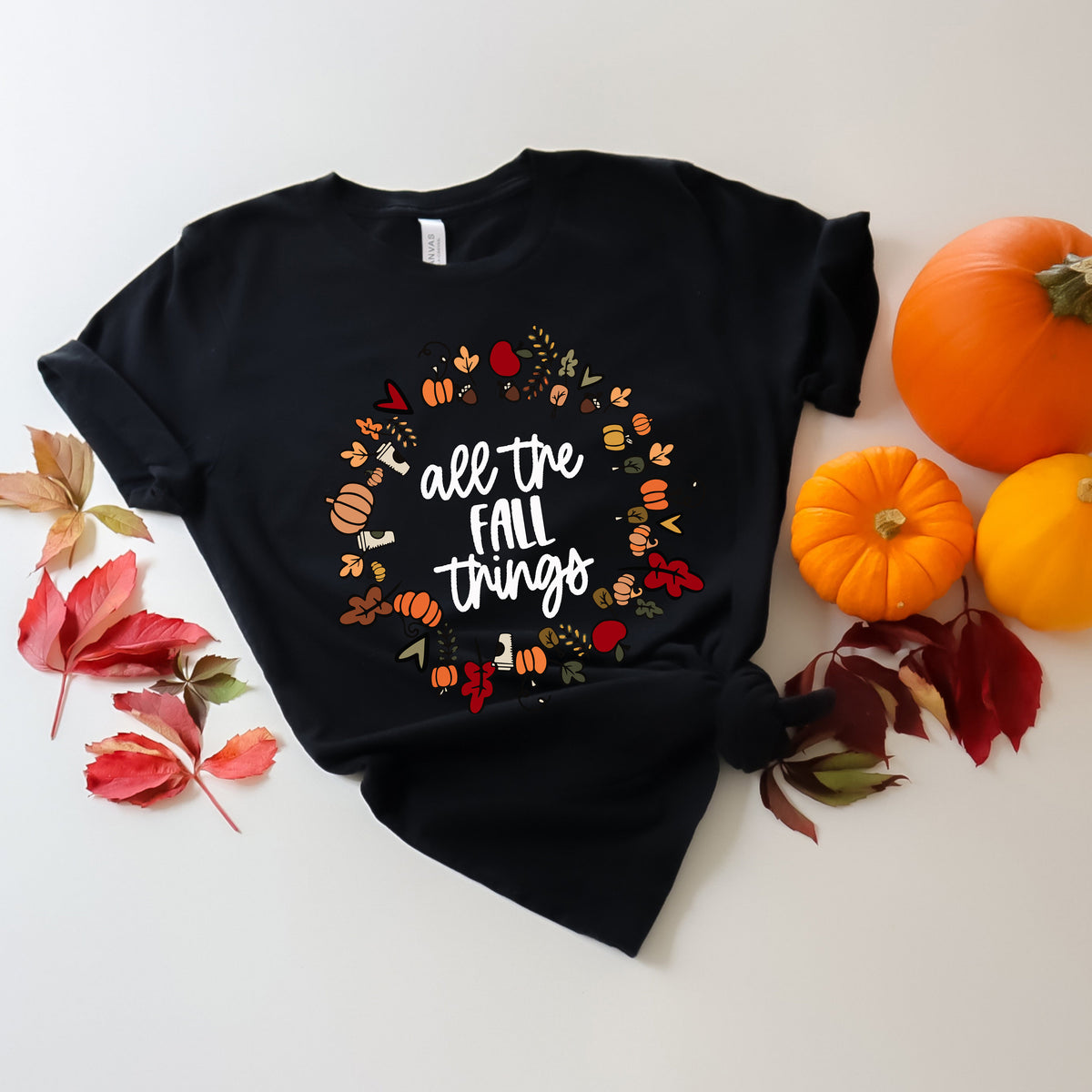 Cute Fall Things Shirt, Thanksgiving Food Shirt