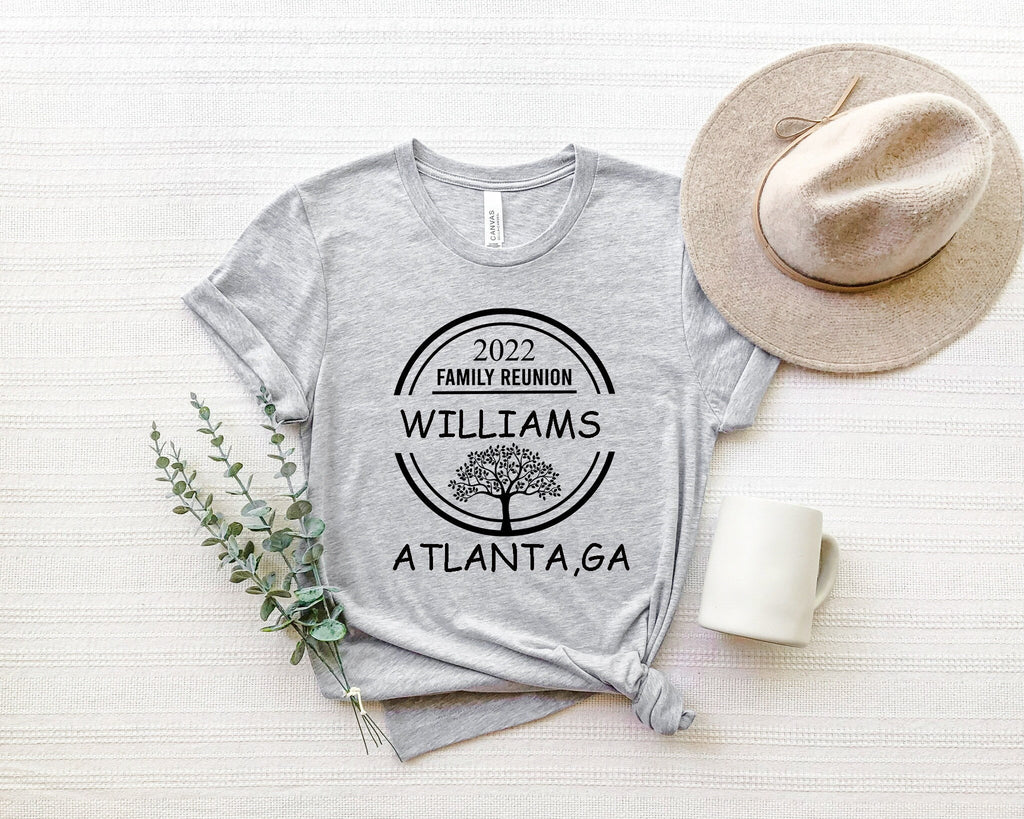 Custom Family Reunion T-Shirt: Personalized Name, Roots Run Deep