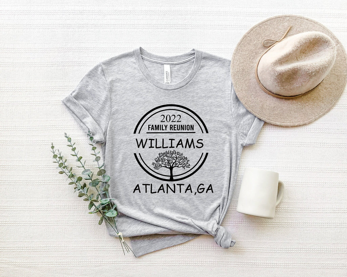 Custom Family Reunion T-Shirt: Personalized Name, Roots Run Deep