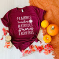 Flannels Pumpkins Hayrides S'mores Bonfires Shirt - Funny Fall Tee
