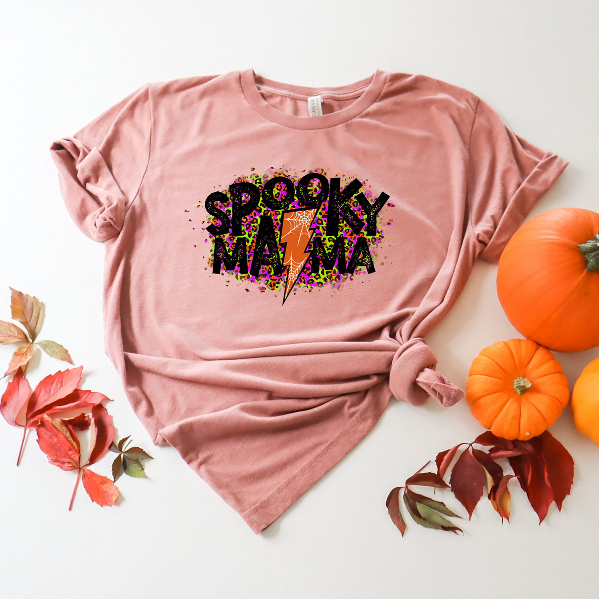 Spooky Mama Halloween Shirt, Witch Pumpkin Tee