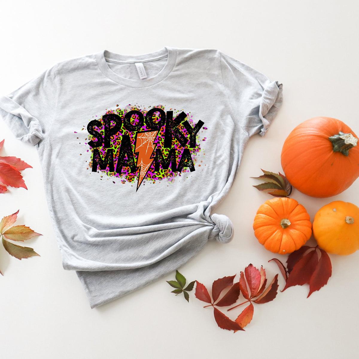 Spooky Mama Halloween Shirt, Witch Pumpkin Tee