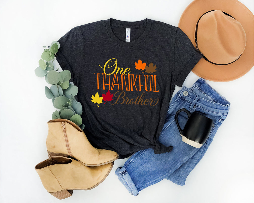 Custom Family Thanksgiving Shirts: Matching Thankful T-Shirts