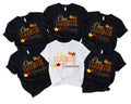 Custom Family Thanksgiving Shirts: Matching Thankful T-Shirts