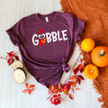 Gobble Thanksgiving Shirt: Family Dinner Tee